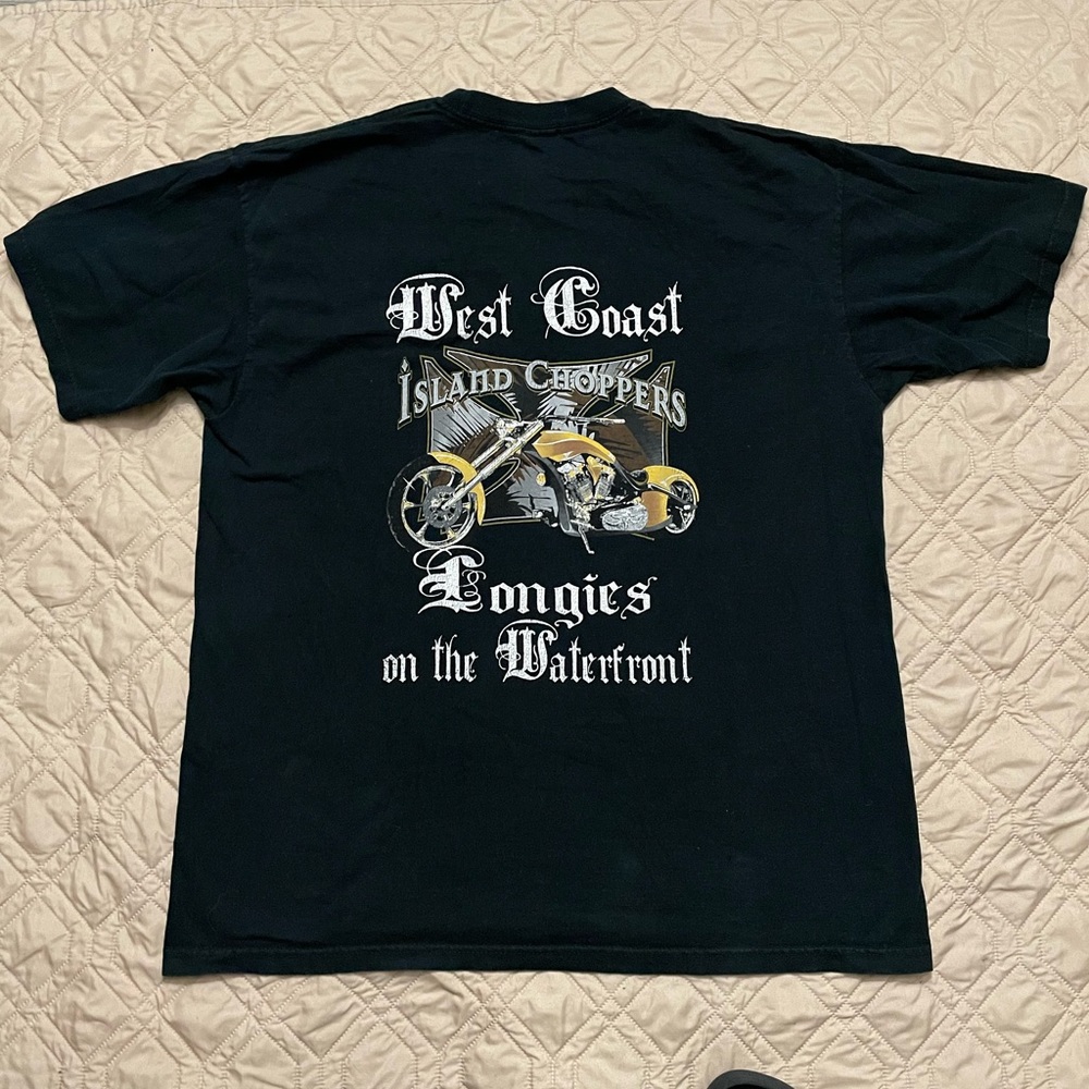 West Coast Island Choppers Longies Biker Tee